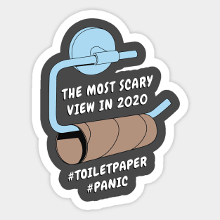 Toilet Paper Virus Sticker